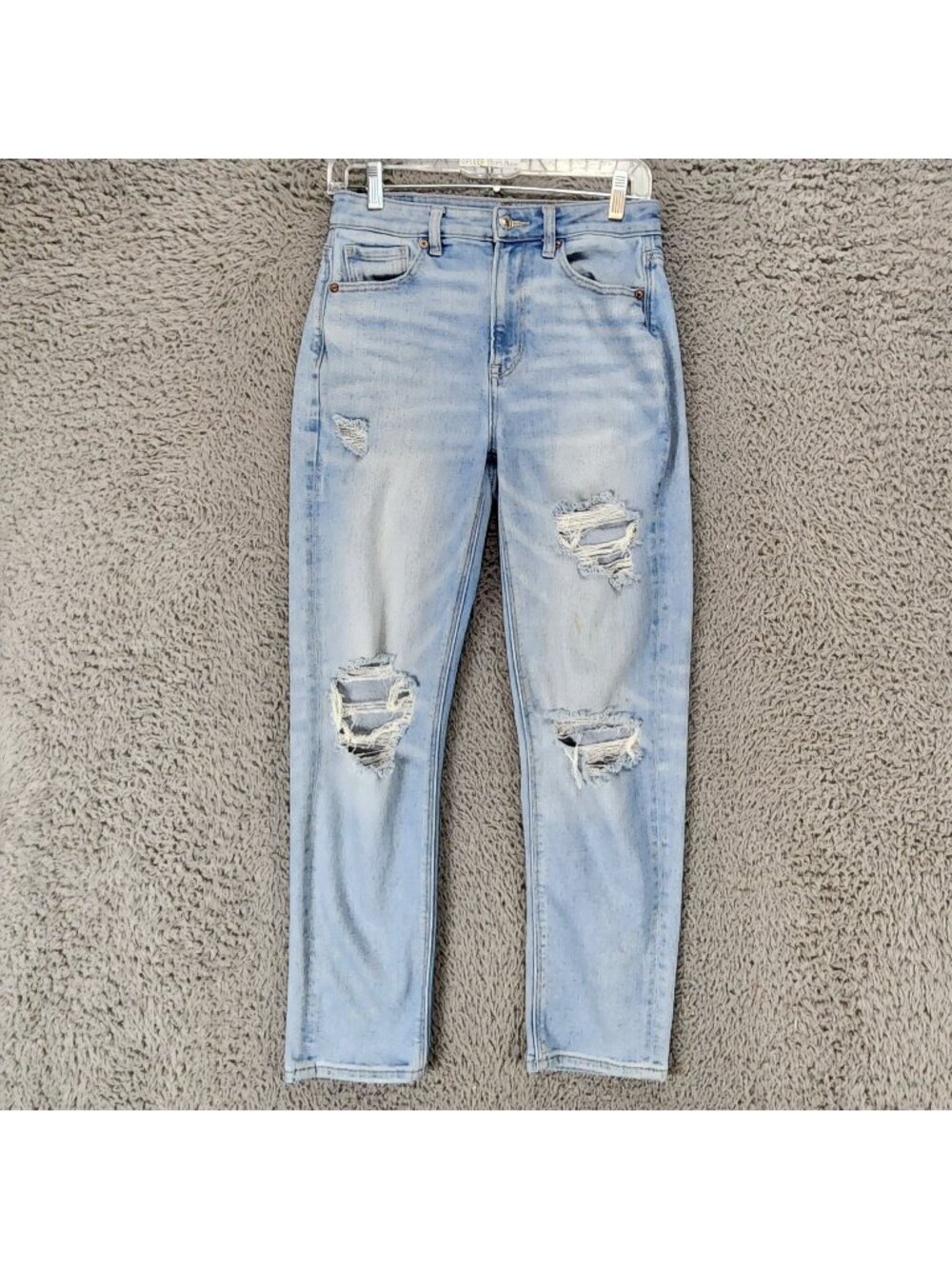American Eagle Outfitters Jeans Womens 2 Blue Stretch Denim Skinny *Read*